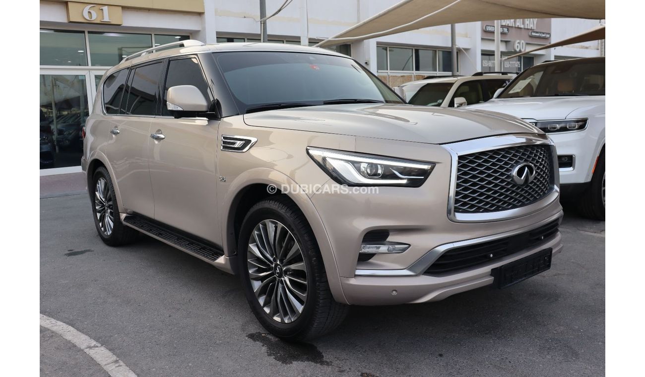 Infiniti QX80 Luxe 8st Infiniti QX80 /2019 /GCC / Original Paint