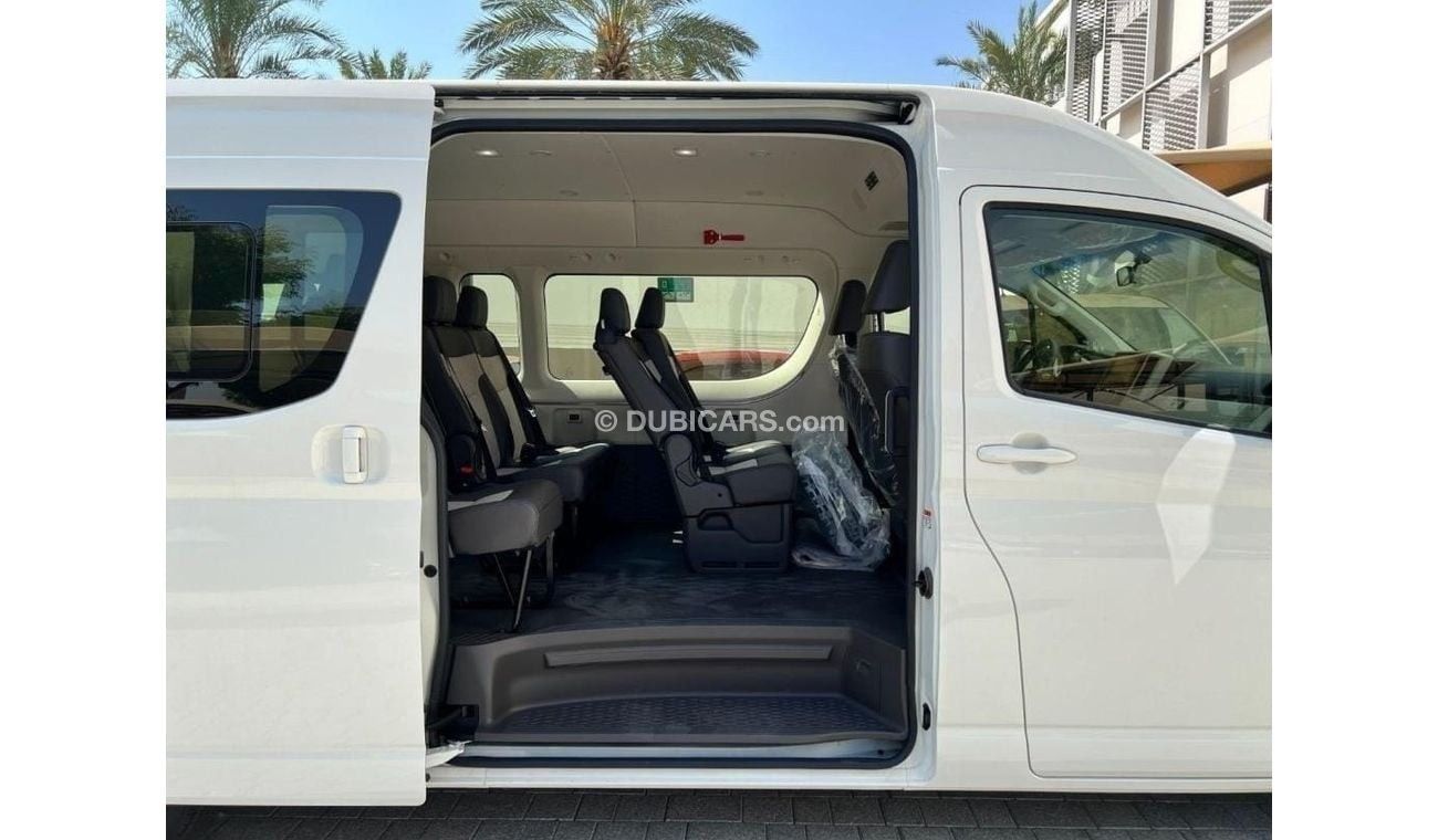 تويوتا هاياس 2025 Toyota Hiace GL 13-Seater High-Roof Full-Option 3.5L V6 Petrol M/T RWD Only For Export