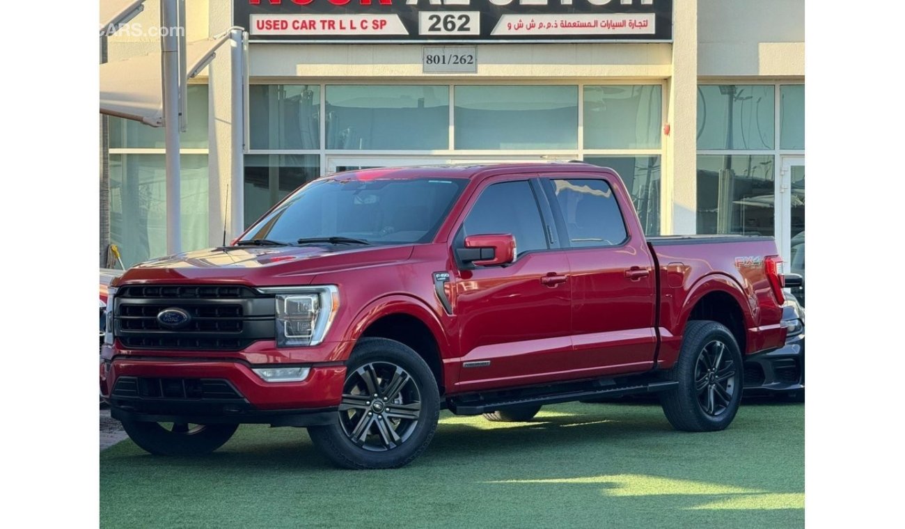 فورد F 150 فورد F150 لاريت 2021 بيك اب خليجي 4 ابواب  فل ابشن صبغ وكاله تشييكات وكاله تحت الضمان