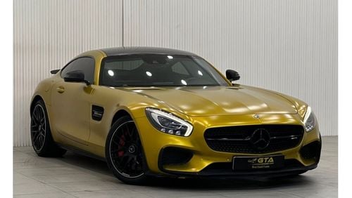 Mercedes-Benz AMG GT S 2016 Mercedes Benz GTS AMG Coupe, Mercedes Service Pack, Full Mercedes Service History, GCC