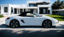 Porsche Boxster Spyder FULL SERVICE FROM AGENCY | PORSCHE BOXSRER 2012 | FIRST OWNER | LOW MILEAGE | 2 KEYS