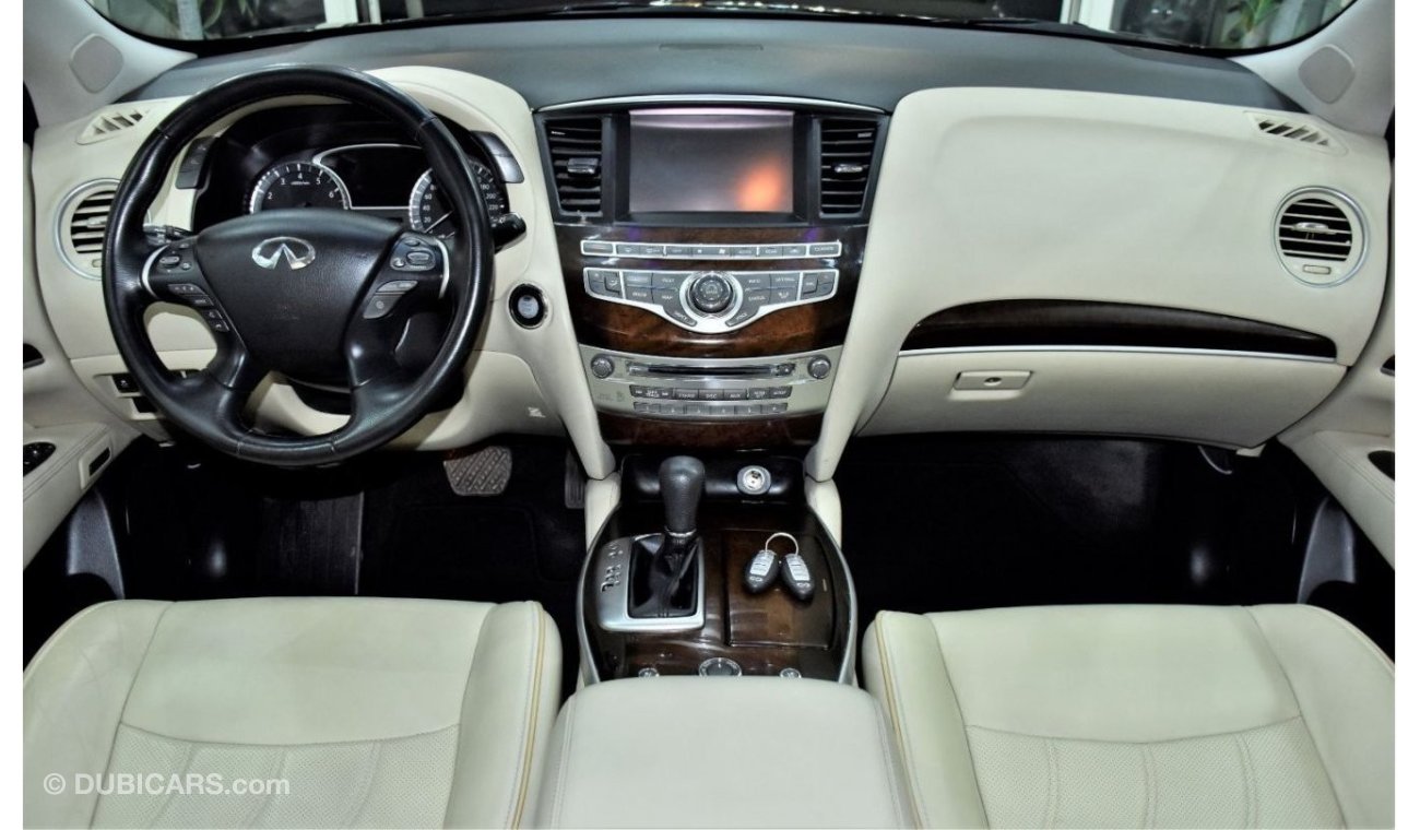 Infiniti QX60 EXCELLENT DEAL for our Infiniti QX60 ( 2015 Model ) in Black Color GCC Specs