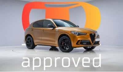 Alfa Romeo Stelvio Quadrifoglio - Warranty until Jan 2028 - Approved Prepared Vehicle