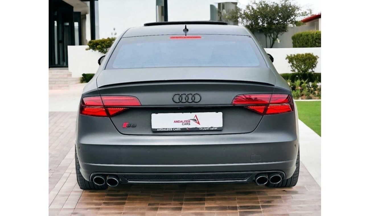 Audi S8 TFSI quattro Plus AED 2,880 EMI | AUDI | S-8 PLUS QUATRO | 2016 | 4.0L | FULL SERVICE HISTORY | 0% D