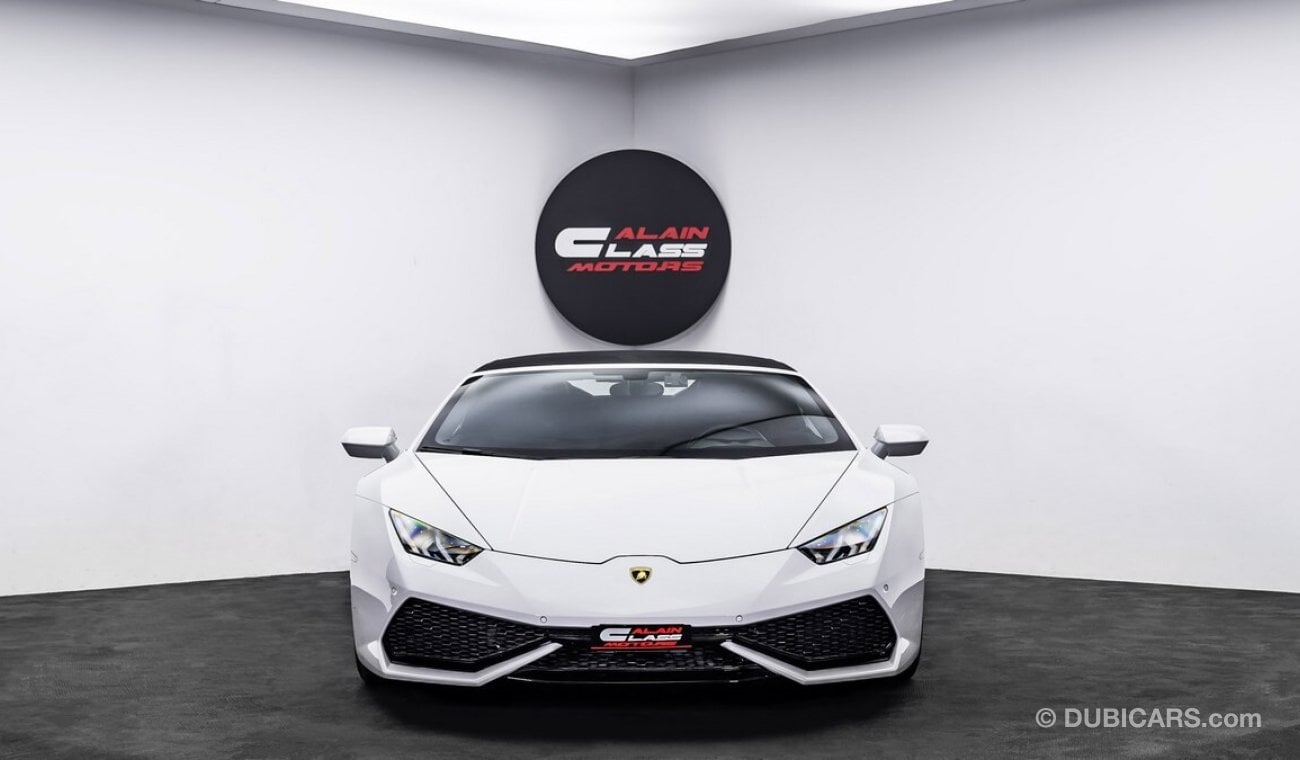 Lamborghini Huracan LP 610-4 Spyder 2017 - Japanese Specs