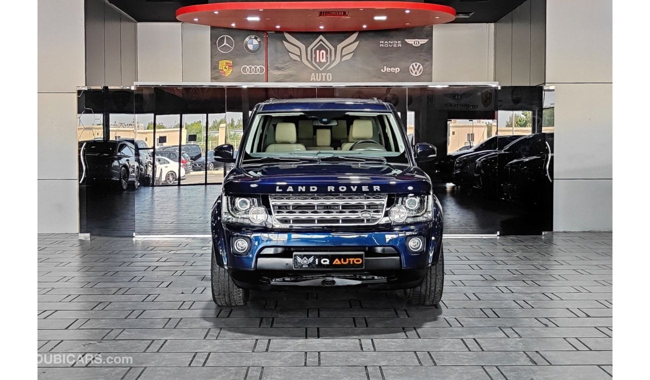 لاند روفر LR4 AED 2,100 P.M | 2016 LAND ROVER LR4 HSE | FSH | 7 SEATS | GCC | 3.0 SUPERCHARGED | ORIGINAL PAINT