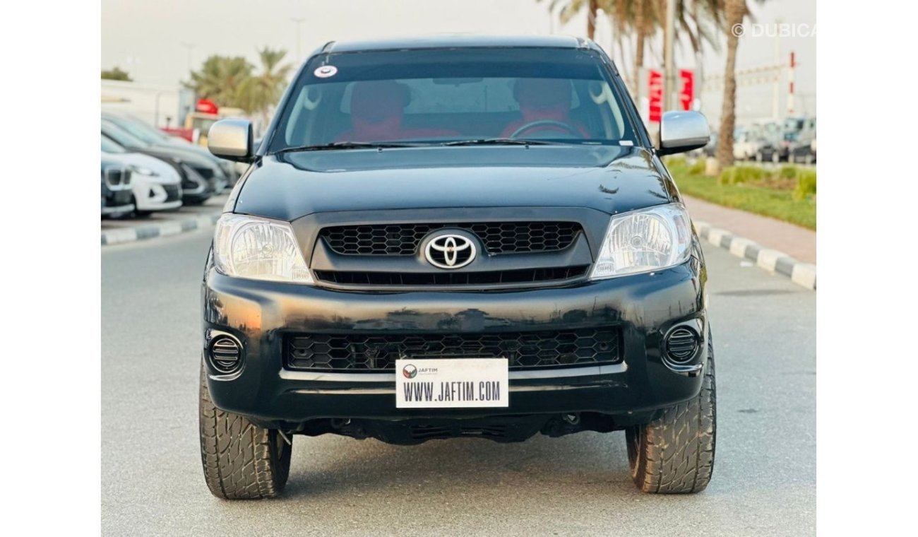 Toyota Hilux DOUBLE CABIN | PREMIUM SPORTS BAR WITH BASKET | 2009 | 2.7L PETROL | LHD | MANUAL | RED INTERIOR