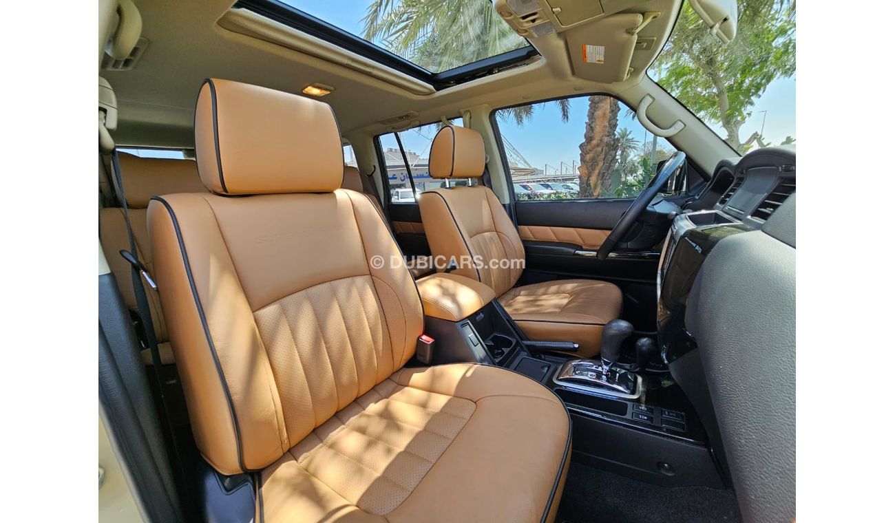 Nissan Patrol Super Safari GCC SPECS BEIGE COLOUR UNDER WARRANTY