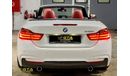 BMW 440i 2017 BMW 440i M Sport Convertible, Feb 2022 BMW Warranty + Service Contract, Fully Loaded, GCC