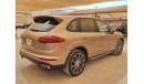 Porsche Cayenne Turbo PORSCHE CAYENNE TURBO 4.8L GCC 2015 WITH PADDLE SHIFT AND PANORAMIC ROOF IN EXCELLENT CONDITION