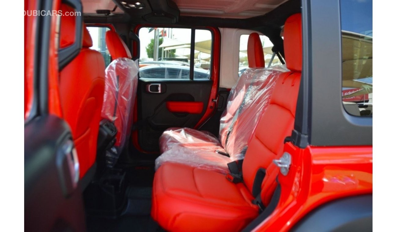 Jeep Wrangler Unlimited Sport JEEP WRONGLER 2021 RED INTERIOR