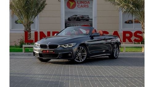 BMW 430i M Sport 2.0L BMW 430i M-Sport Convertible 2018 GCC under Warranty with Flexible Down-Payment.