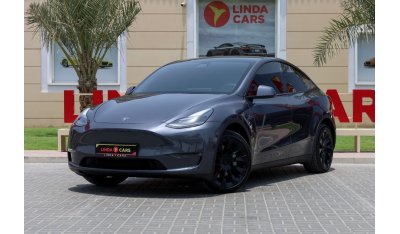 تسلا موديل Y Tesla Model Y Long Range 2022 GCC under Agency Warranty with Flexible Down-Payment/ Flood Free.