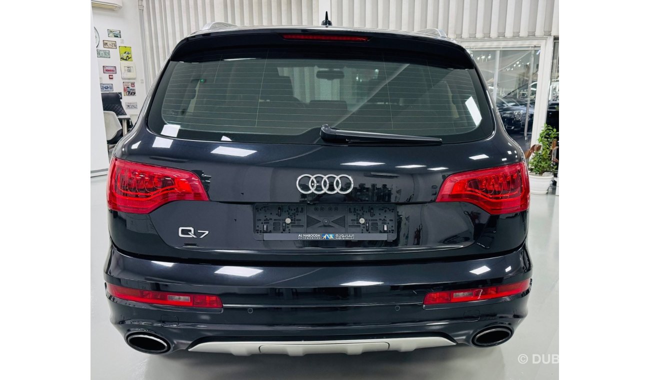 Audi Q7 TFSI quattro S-Line GCC .. FSH .. V6 .. S line .. Top Range .. Perfect Condition