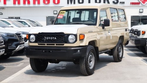 تويوتا لاند كروزر هارد توب 2024 TOYOTA LAND CRUISER 78 4.2 V6 DIESEL - DIFF LOCK  **التصدير فقط خارج الخليج** **EXPORT ONLY**