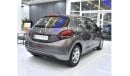 بيجو 208 EXCELLENT DEAL for our Peugeot 208 1.6L ( 2019 Model ) in Grey Color GCC Specs