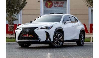 لكزس UX 200 Lexus UX200 F-Sport Prestige 2023 GCC under Agency Warranty with Flexible Down-Payment.