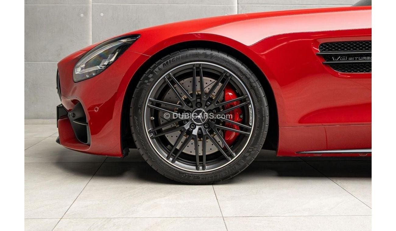 مرسيدس بنز AMG GT C Roadster | 2020 | GCC Specs | Full Options | Warranty | Low Mileage