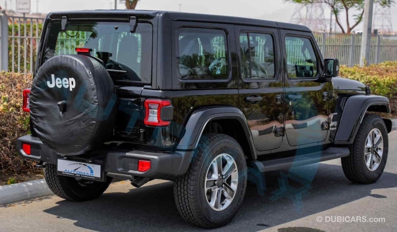 Jeep Wrangler Unlimited Sahara V6 3.6L , 2023 GCC , 0Km , With 3 Years or 60K Km Warranty @Official Dealer