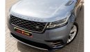 لاند روفر رينج روفر فيلار Range Rover Velar P250 R-Dynamic SE 2019 GCC under Warranty and Service Contract with Flexible Down-