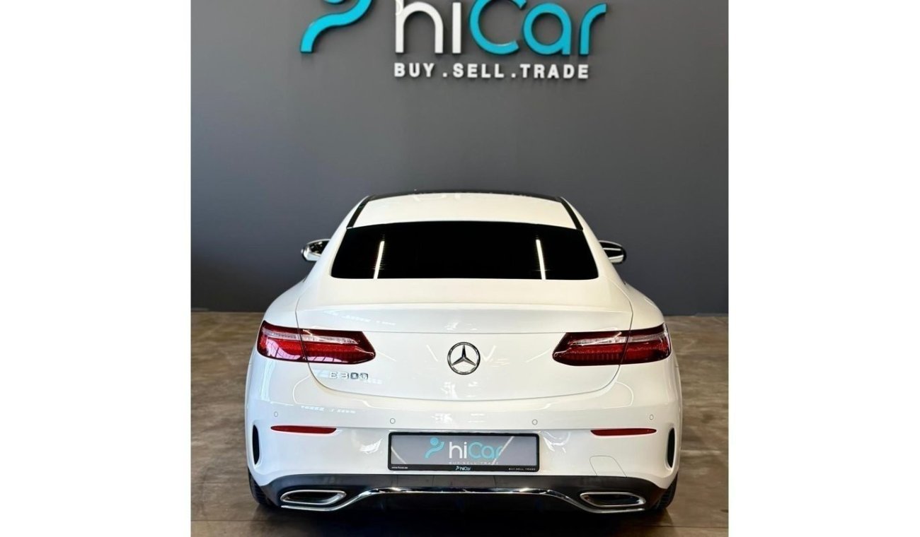 Mercedes-Benz E300 AED 2,145pm • 0% Downpayment • AMG Coupe • 2 Years Unlimited Km's