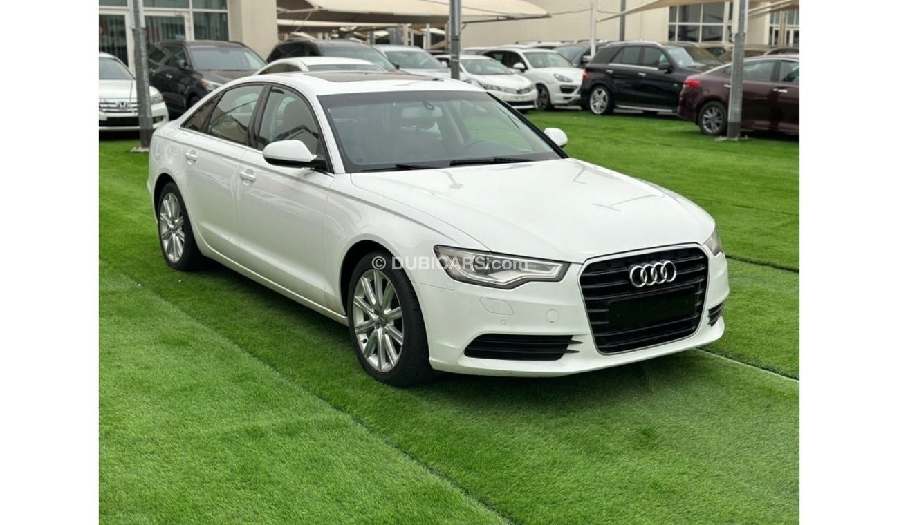 أودي A6 TFSI موديل 2014 GCC CAR PERFECT CONDITION INSIDE AND OUTSIDE FULL OPTION SUN ROOF