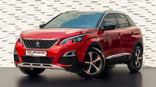 Peugeot 3008 AED 1,415 PM • 3008 GT-LINE • OFFICIAL AL NABOODAH PEUGEOT WARRANTY UNTIL 2026 OR 200K KMS