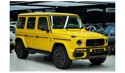 مرسيدس بنز G 63 AMG Mercedes-Benz G63 | 2025 GCC 0km | Agency Warranty | AMG | 22 Inch Rims | Double Night Package