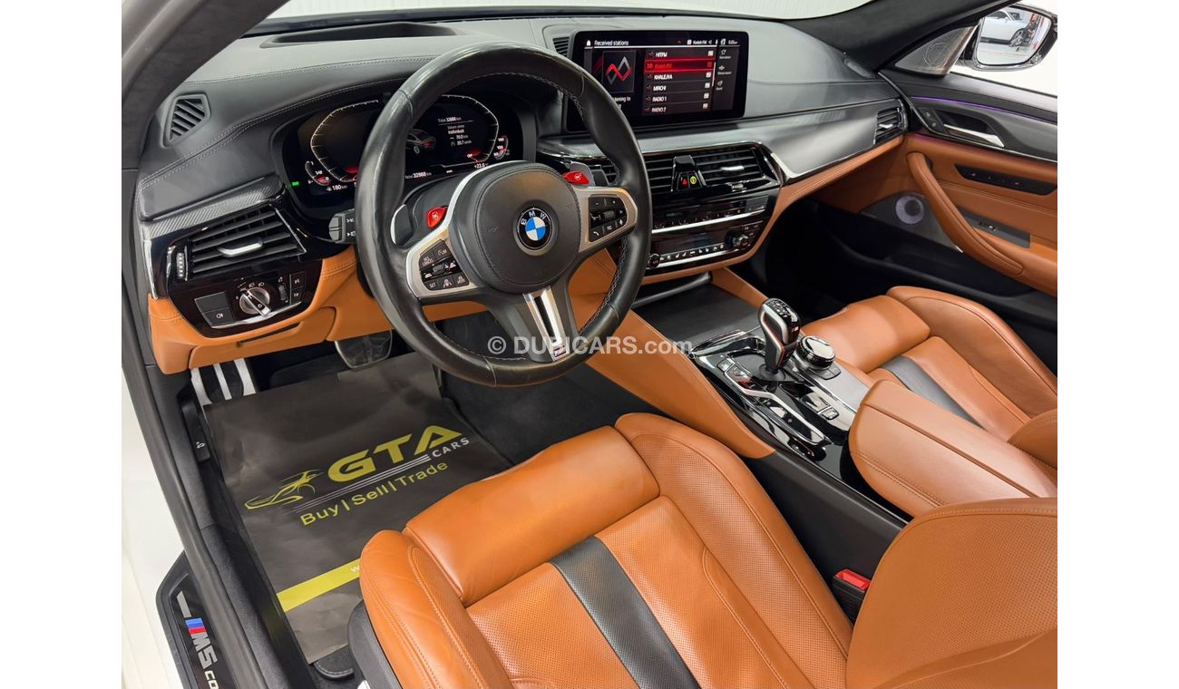 BMW M5 Competition 4.4L (625 HP) 2022 BMW M5 Competition, AGMC Agency Warranty, Full Service History, GCC