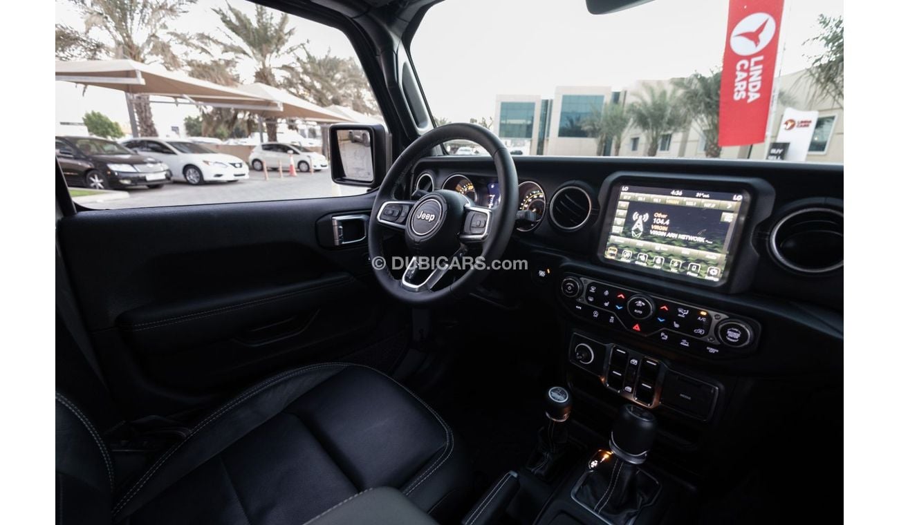 جيب رانجلر Unlimited Sahara 3.6L Jeep Wrangler Unlimited Sahara 2023 GCC under Agency Warranty with Flexible Do