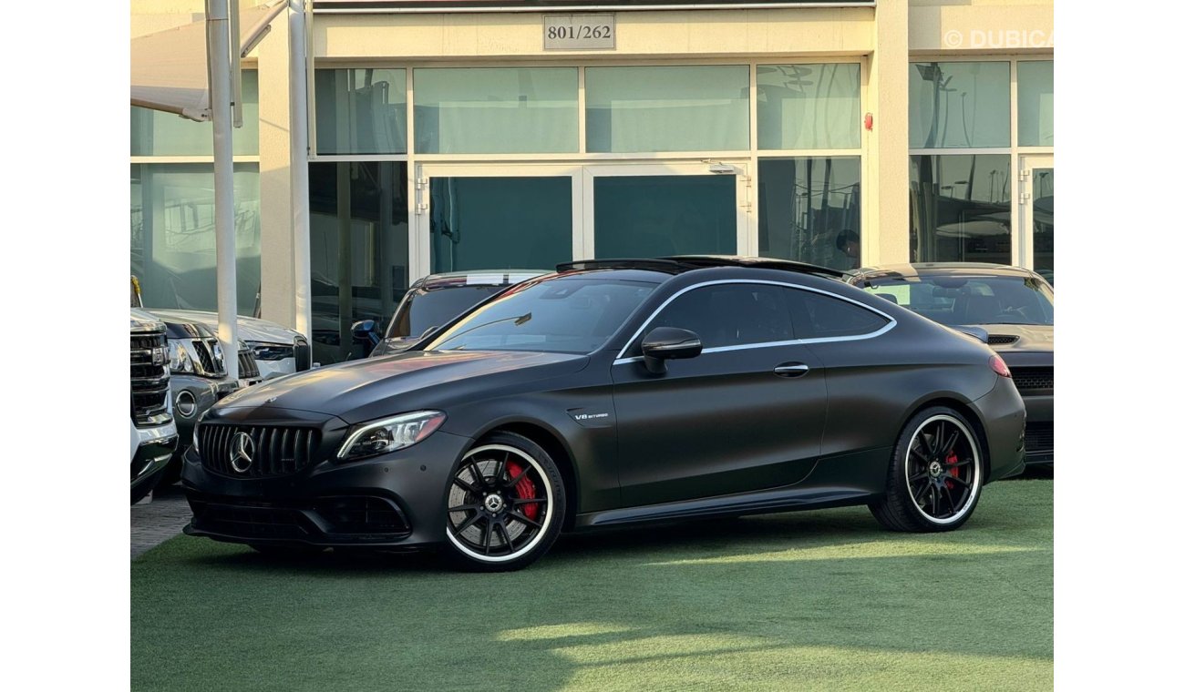 مرسيدس بنز C 63 AMG مرسيدس C63S كوب 2020 وارد صبغ وكاله بحاله ممتازه