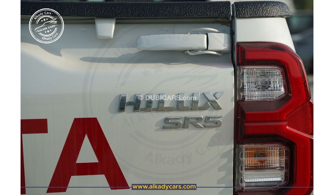 تويوتا هيلوكس TOYOTA HILUX 2.4L M/T FULL OPTION MODEL 2023 GCC SPECS (EXPORT ONLY)