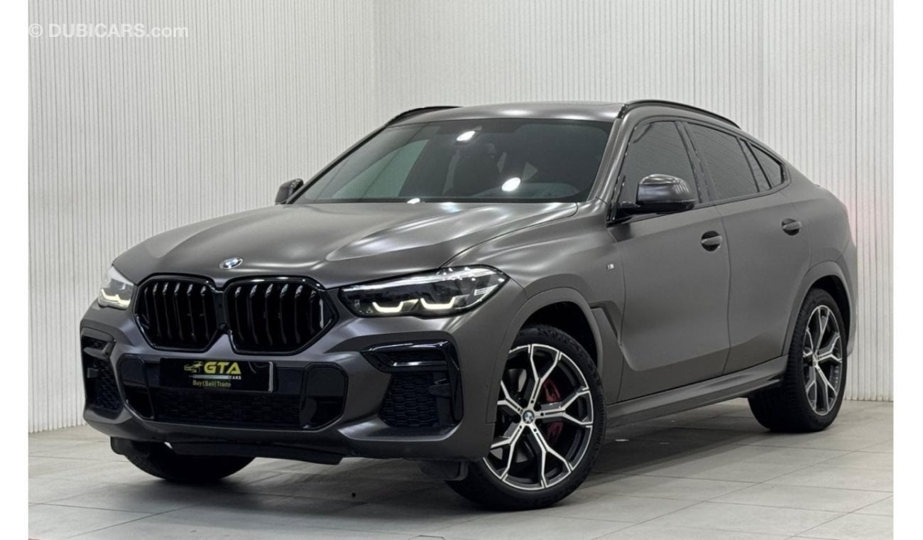 BMW X6 2022 BMW X6 xDrive40i MSport, Dec 2026 AGMC Warranty + Service Package, Full Service History, GCC