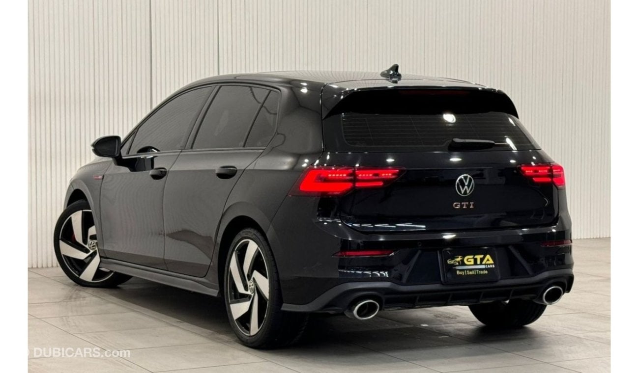 فولكس واجن جولف GTI 2022 Volkswagen Golf GTI, Feb 2025 VW Warranty + Service Pack, Full Options, Low Kms, GCC