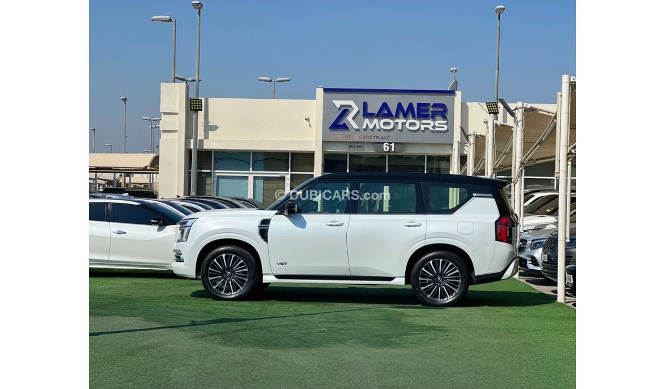 نيسان باترول 6200 Monthly payments / Nissan Patrol 2025 / Full option Platinum / Brand New / Under warranty