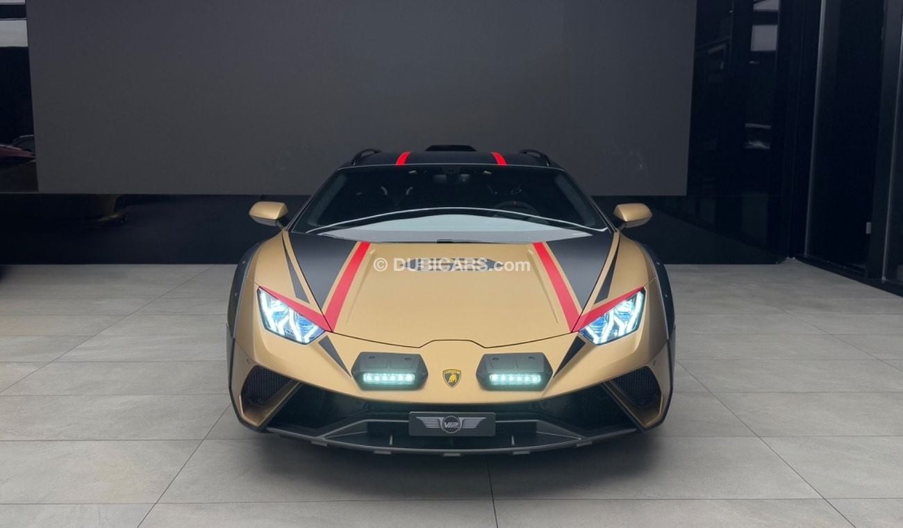 Lamborghini Huracan Sterrato 1 OF 1499 WORLDWIDE | 2024 | GCC Specs | Full Options | Agency Warranty & Service | Like Ne