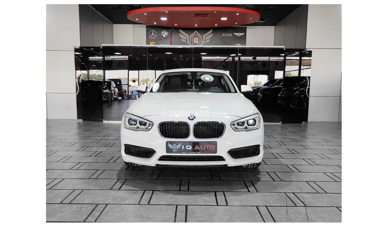 BMW 120i STD AED 800 P.M | 2019 BMW 120i | UNDER WARRANTY | GCC | 2.0L | ORIGINAL PAINT