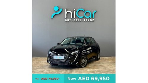 Peugeot 208 AED 1,072pm • 0% Downpayment • Active + • 3 Years Warranty!
