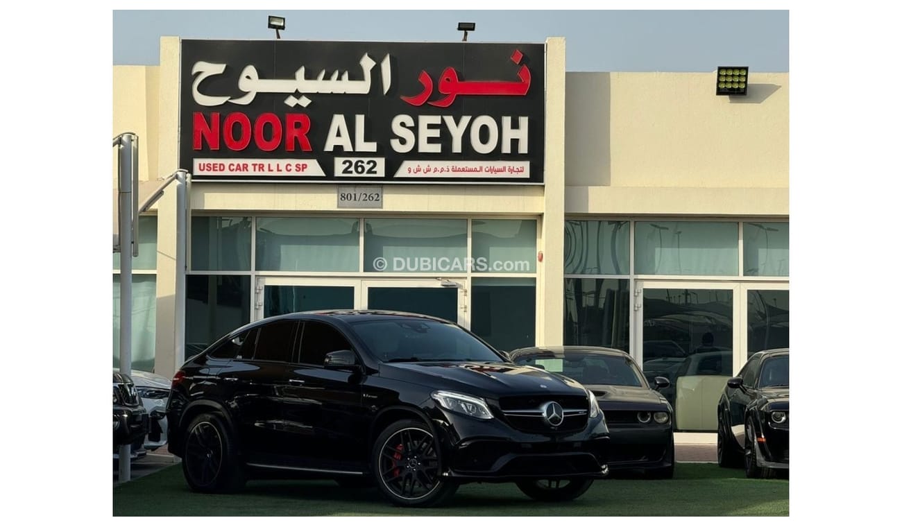 مرسيدس بنز GLE 63 AMG مرسيدس GLE 63S خليجي صبغ وكاله بدون حوادث فل ابشن بحاله ممتازه