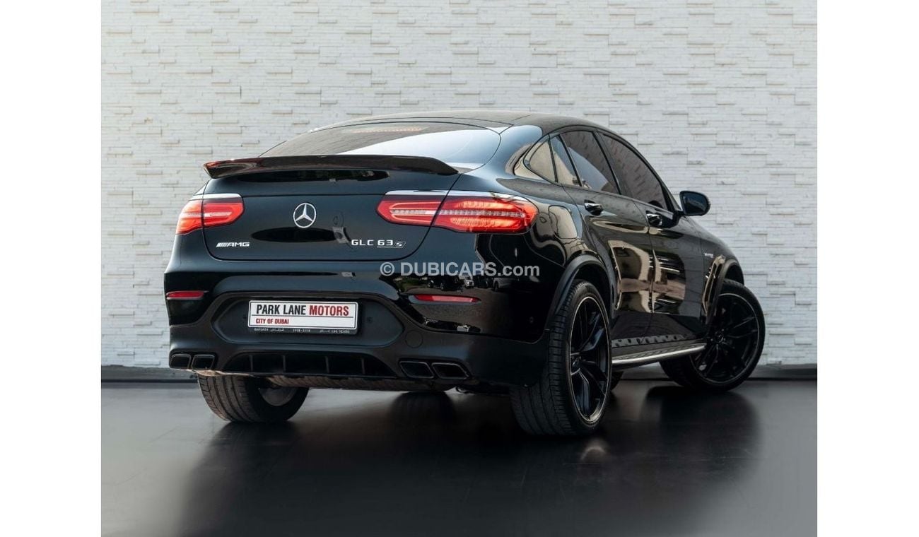 Mercedes-Benz GLC 63 AMG AED 3,145 PM • GLC 63S AMG COUPE • 4.0L BI-TURBO V8 – 503 HP • CARBON PACK • PRISTINE CONDITION