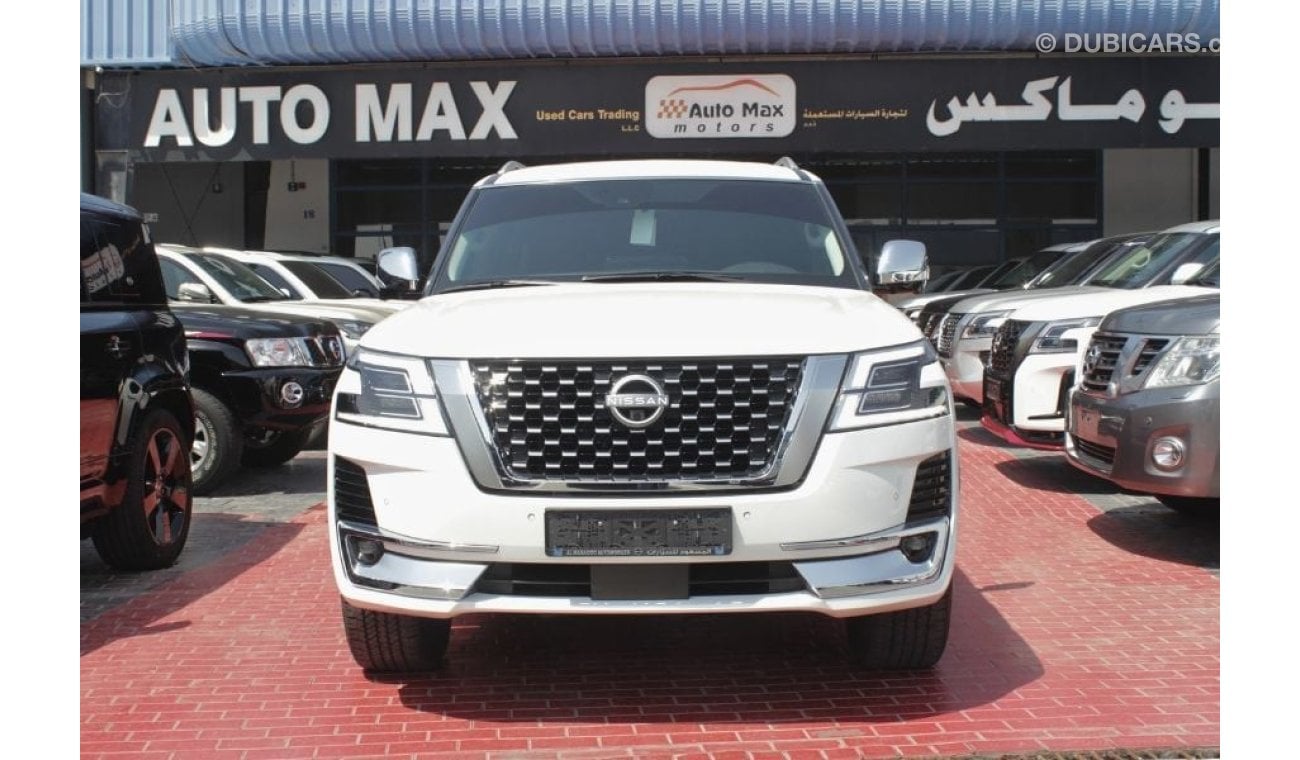 نيسان باترول V8 LE PLATINUM, GCC, UNDER WARRANTY FROM LOCAL DEALER