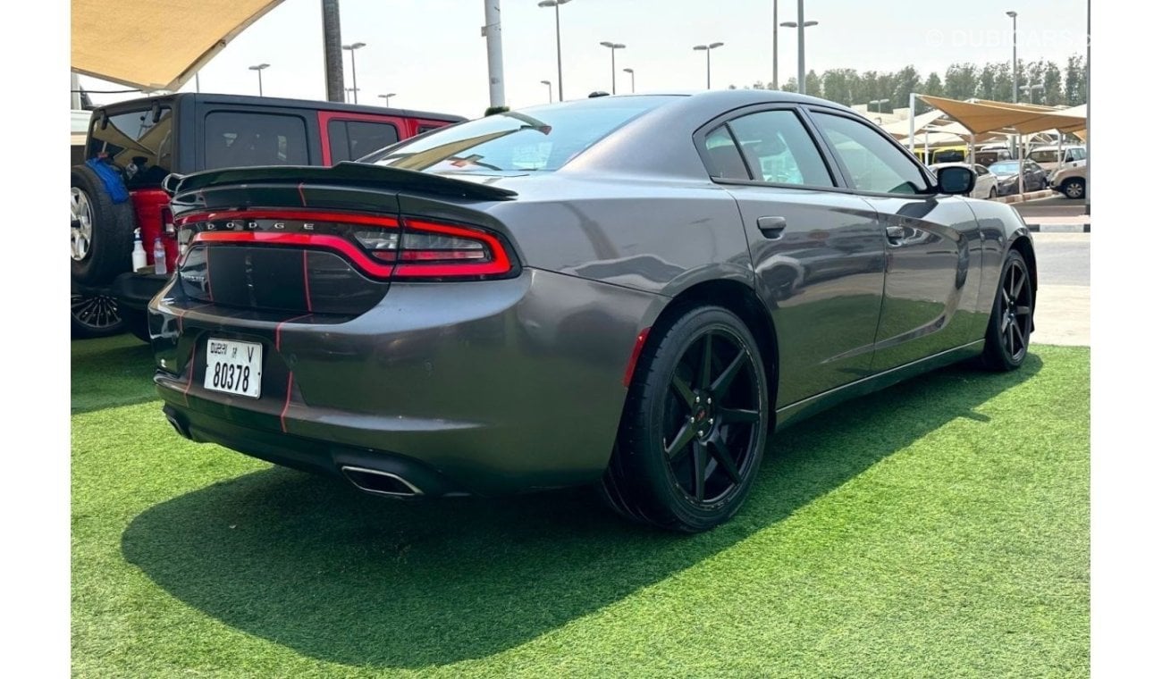 Dodge Charger SXT CHARGER V6 SRT KIT GOOD CONDITION //READY TO DRIVE//RED INCIDE