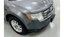 Ford Edge GCC .. Perfect Condition .. V6 ..