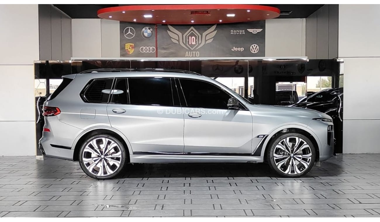 بي أم دبليو X7 AED 6,500 P.M | 2023 BMW X7 M60i | BMW WARRANTY | SERVICE CONTRACT | 7 SEATS | GCC | FULL PACKAGE