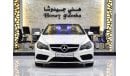 مرسيدس بنز E 400 كوبيه EXCELLENT DEAL for our Mercedes Benz E400 Convertible ( 2015 Model ) in White Color GCC Specs