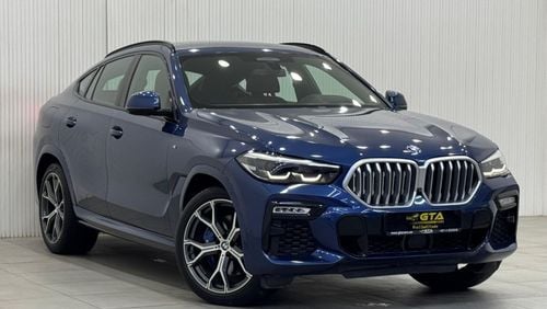 بي أم دبليو X6 40i M Sport 3.0L 2021 BMW X6 xDrive40i M-Sport, Oct 2025 BMW Warranty + Service Pack, Low Kms, GCC