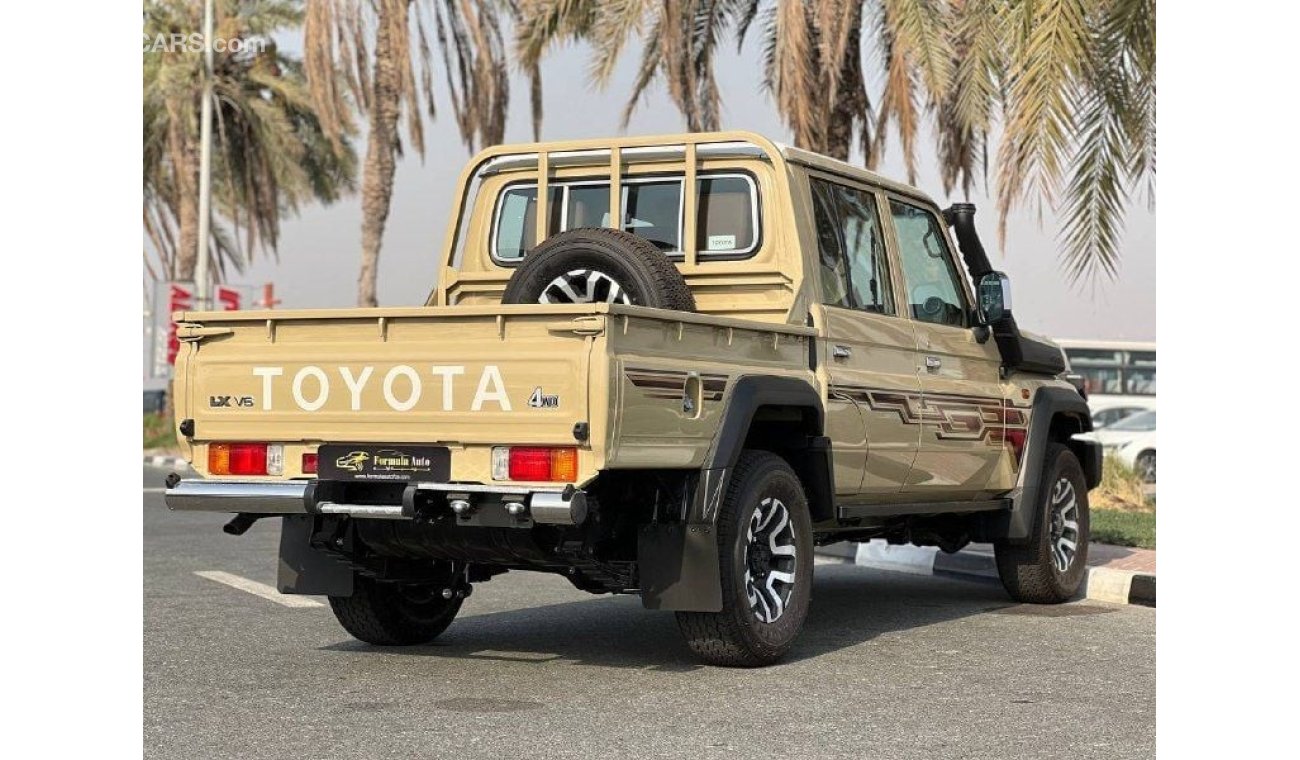 تويوتا لاند كروزر بيك آب LC79 D/C 4.0L PTR A/T // 2024 // FULL OPTION WITH COOLBOX , LEATHER SEATS // SPECIAL OFFER // BY FOR