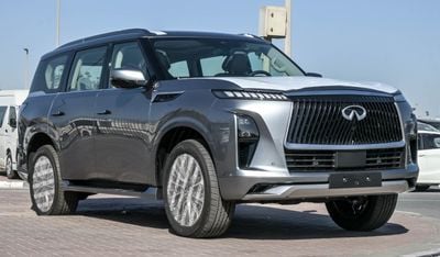 Infiniti QX80 Brand New Inifiniti QX80 Sensory 2025 Export 3.5TT 4WD A/T Petrol|Grey/Beige |INF-QX80-SENSORY-8S|