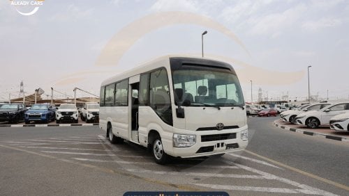 تويوتا كوستر TOYOTA COASTER 4.0L MT DIESEL 2024   22 SEATERS ELECTRONIC DOORS WITH FRIDGE