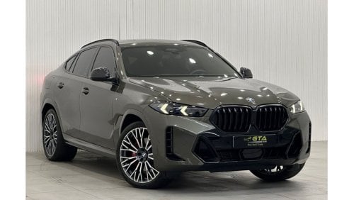 بي أم دبليو X6 2024 BMW X6 xDrive 40i M-Sport, Warranty, 2029 BMW Service Pack, Full Option, GCC